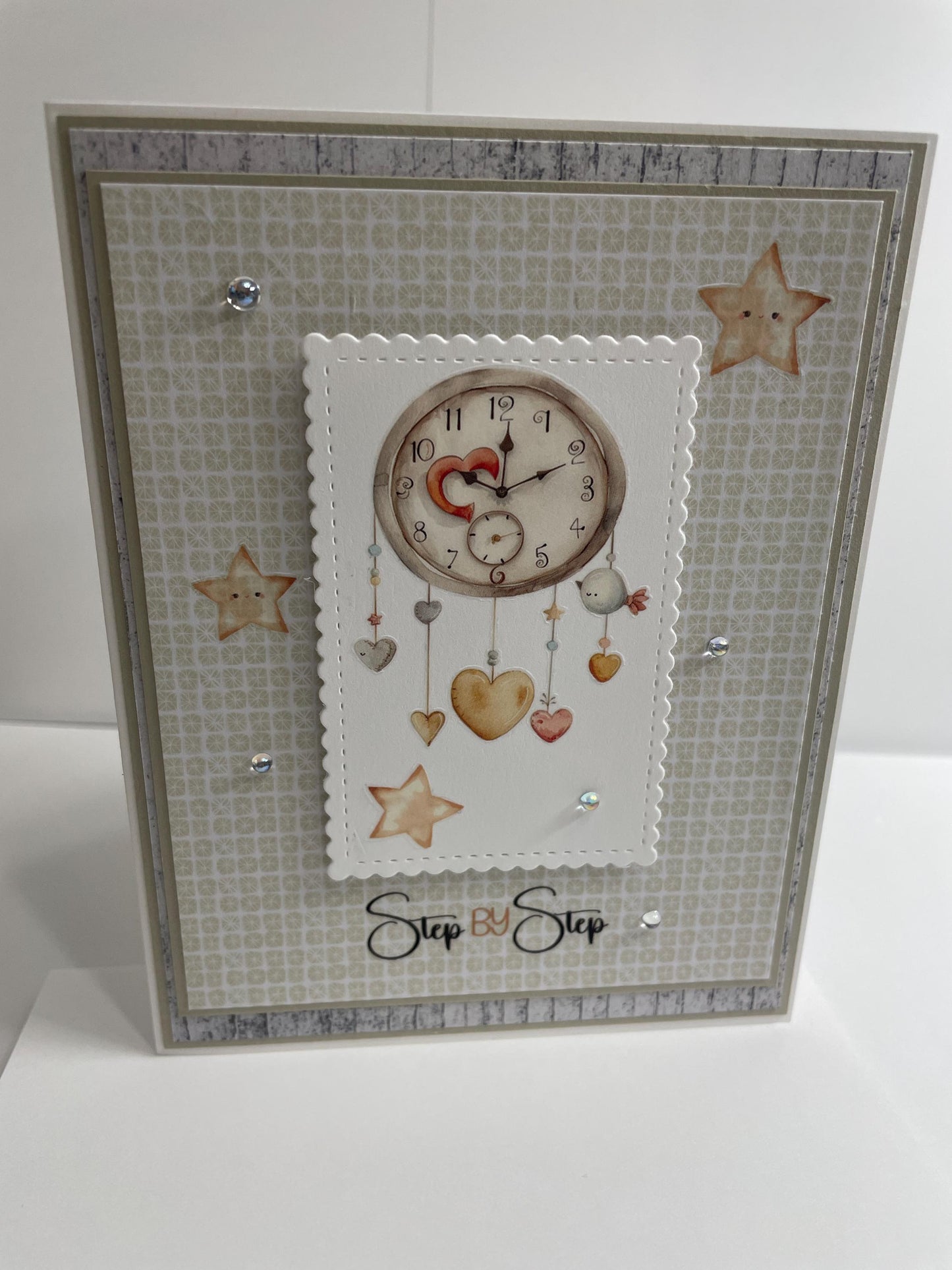 Handmade Greeting Card- Baby (Gender Neutral)- Suncatcher