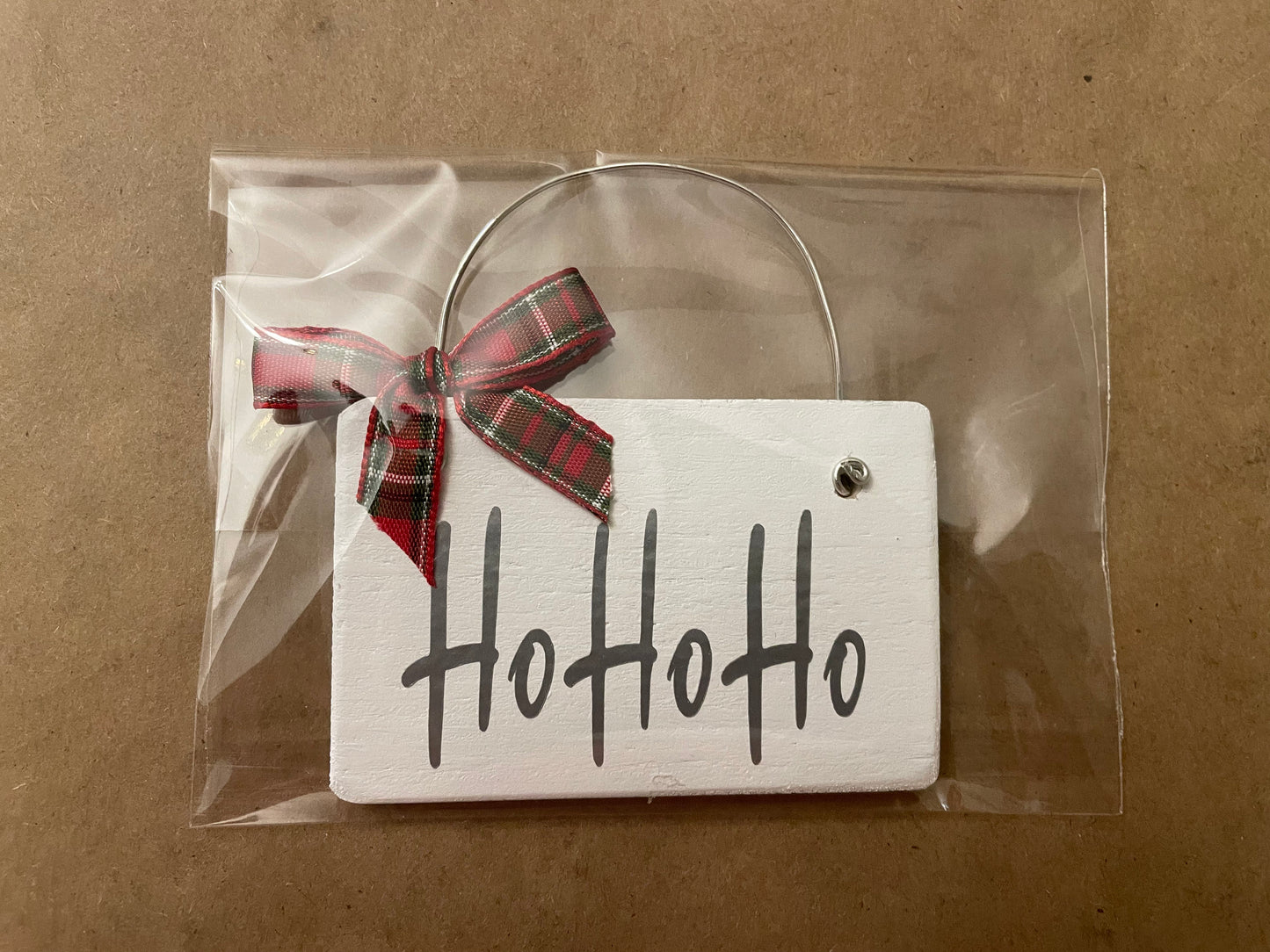 Wood Farmhouse Ornament