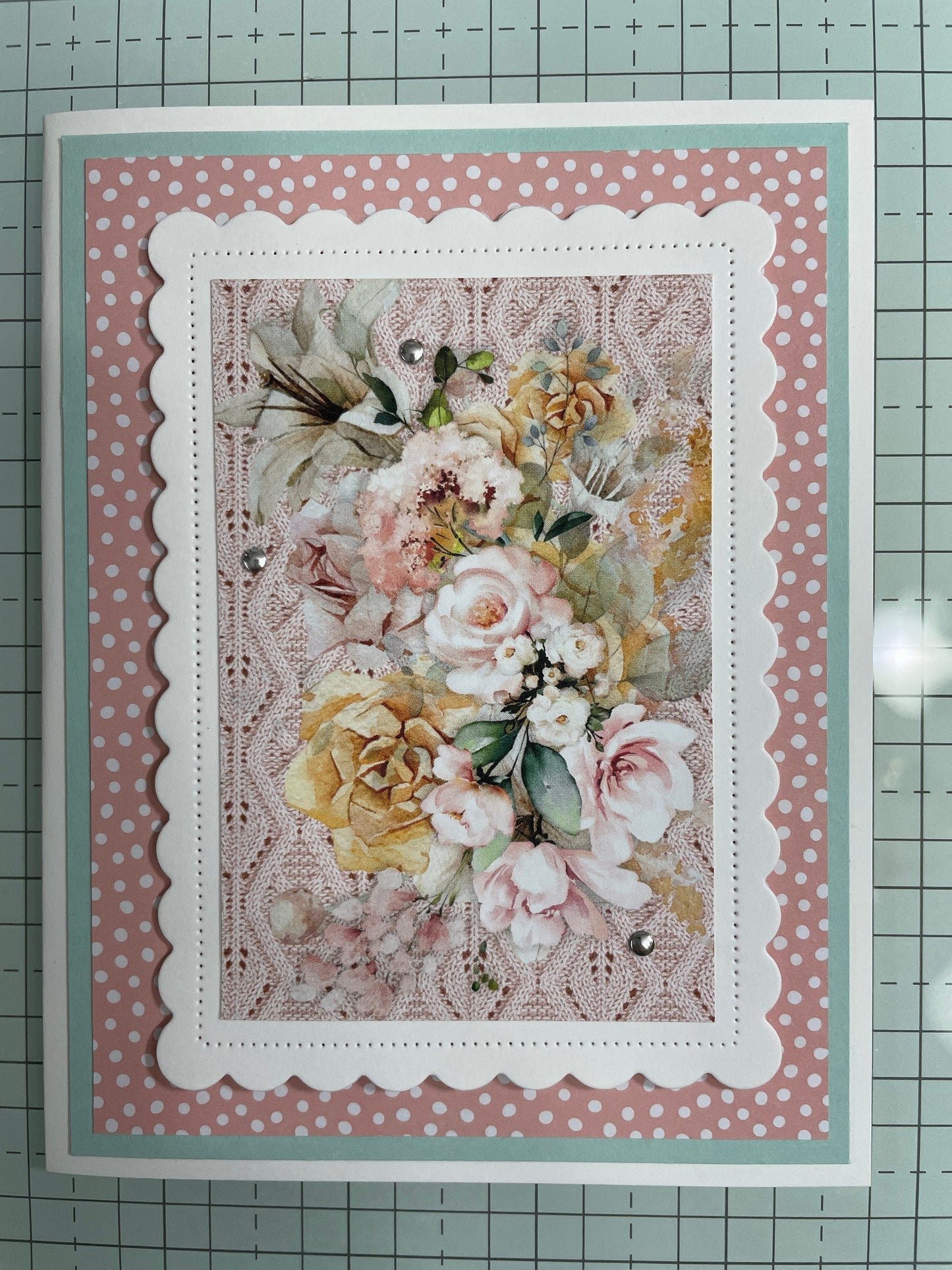 Handmade Greeting Card - Four Card Set - Spring Theme