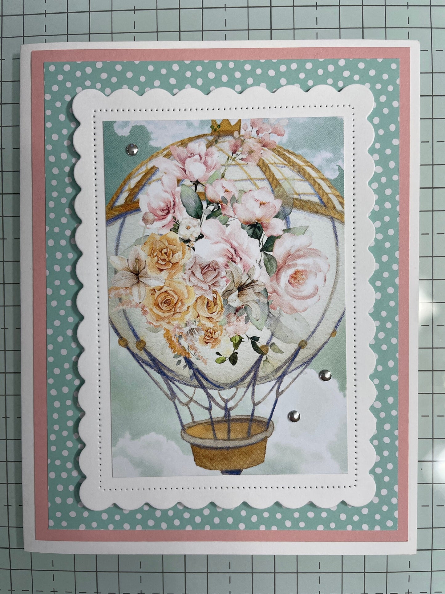 Handmade Greeting Card - Four Card Set - Spring Theme