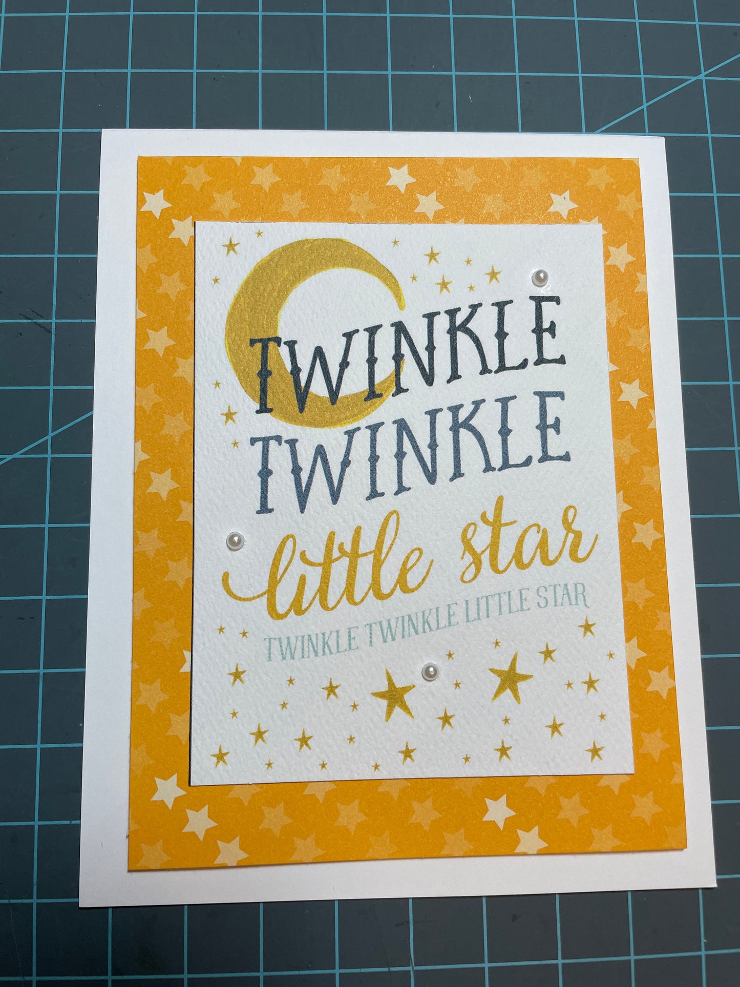Handmade Baby Cards/Baby Boy Card