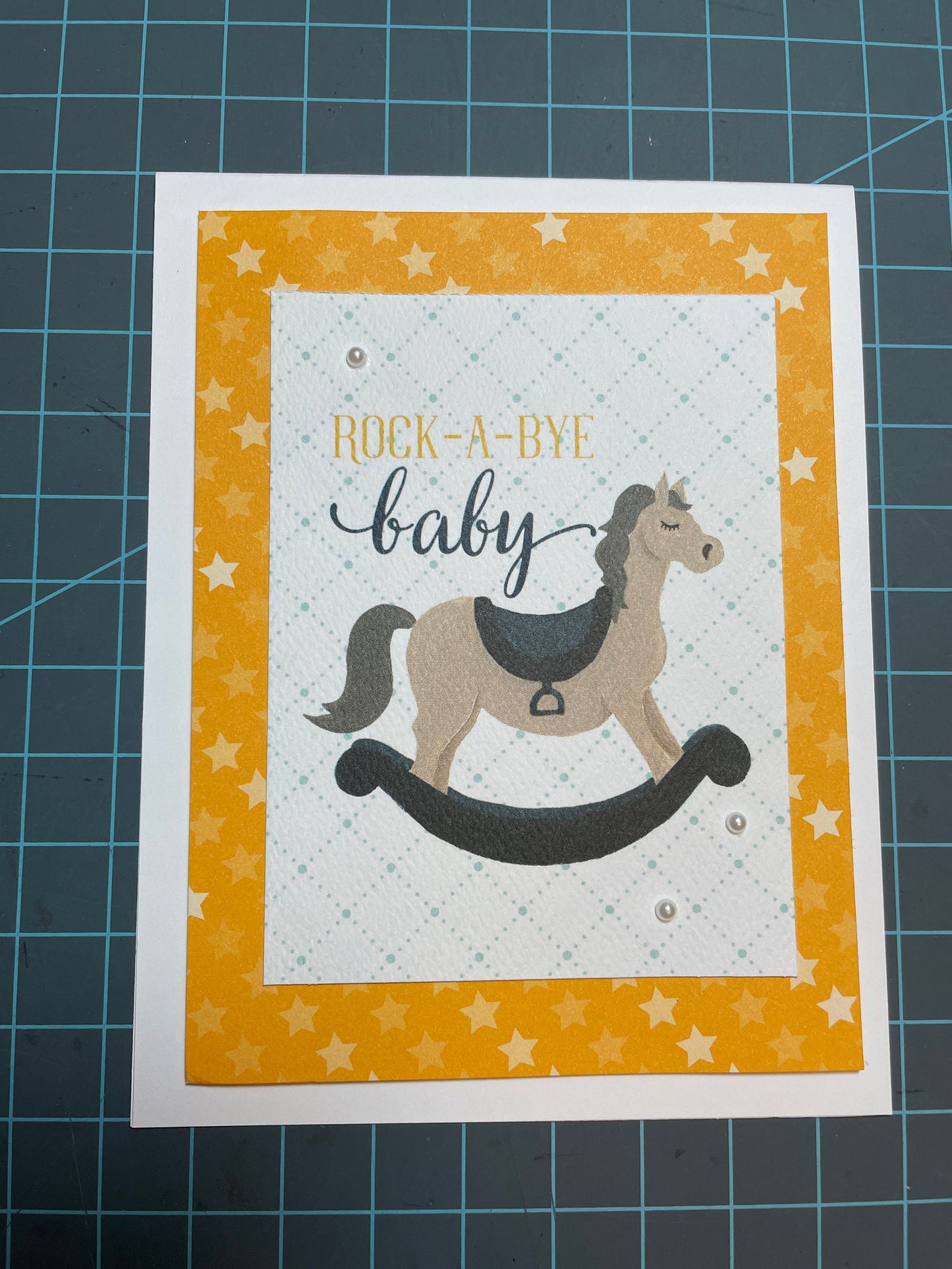 Handmade Baby Cards/Baby Boy Card