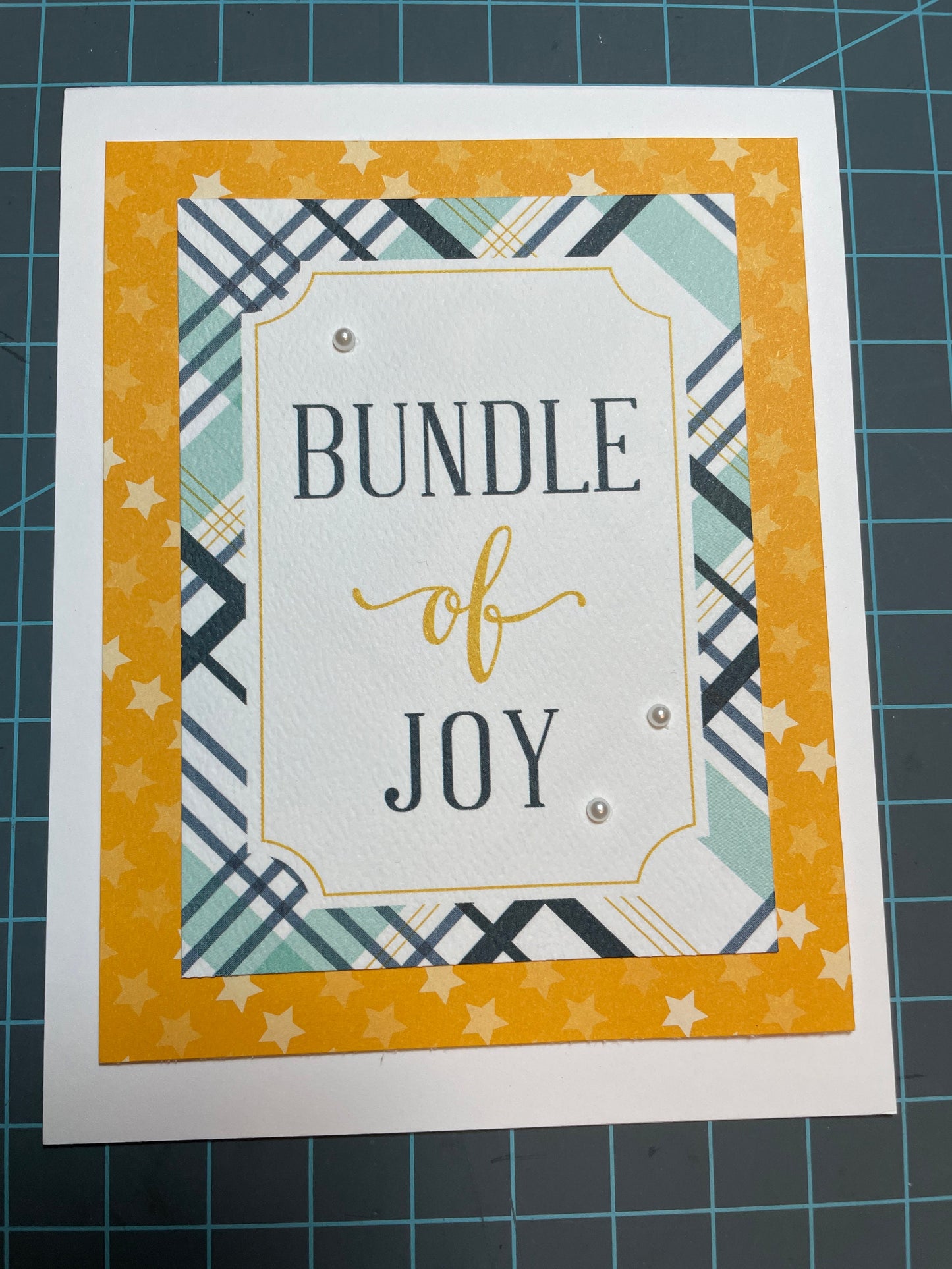 Handmade Baby Cards/Baby Boy Card