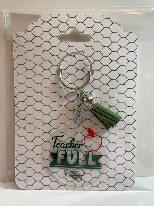 Acrylic Key Chain - Teacher Fuel