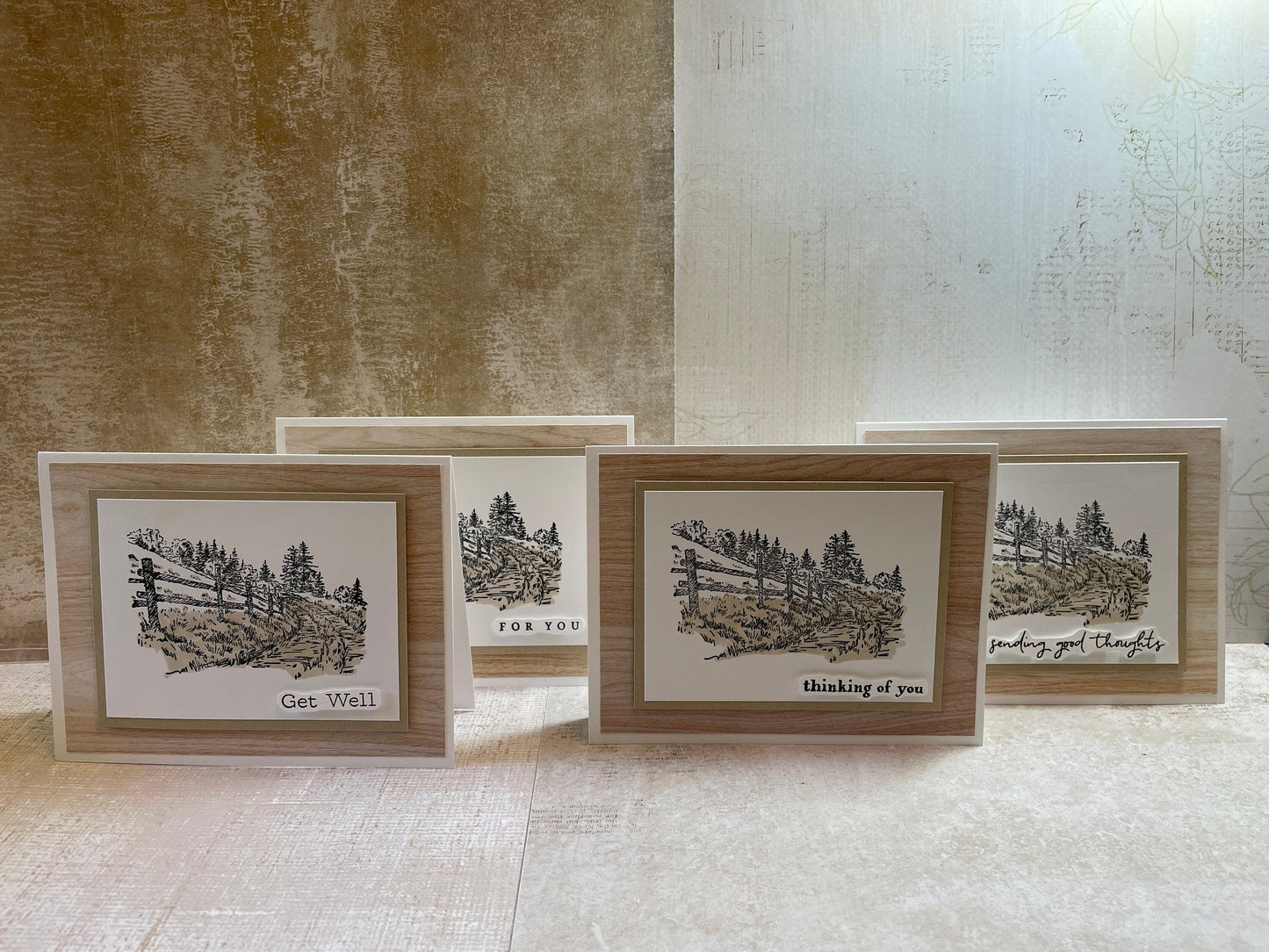 Handmade Greeting Card Set