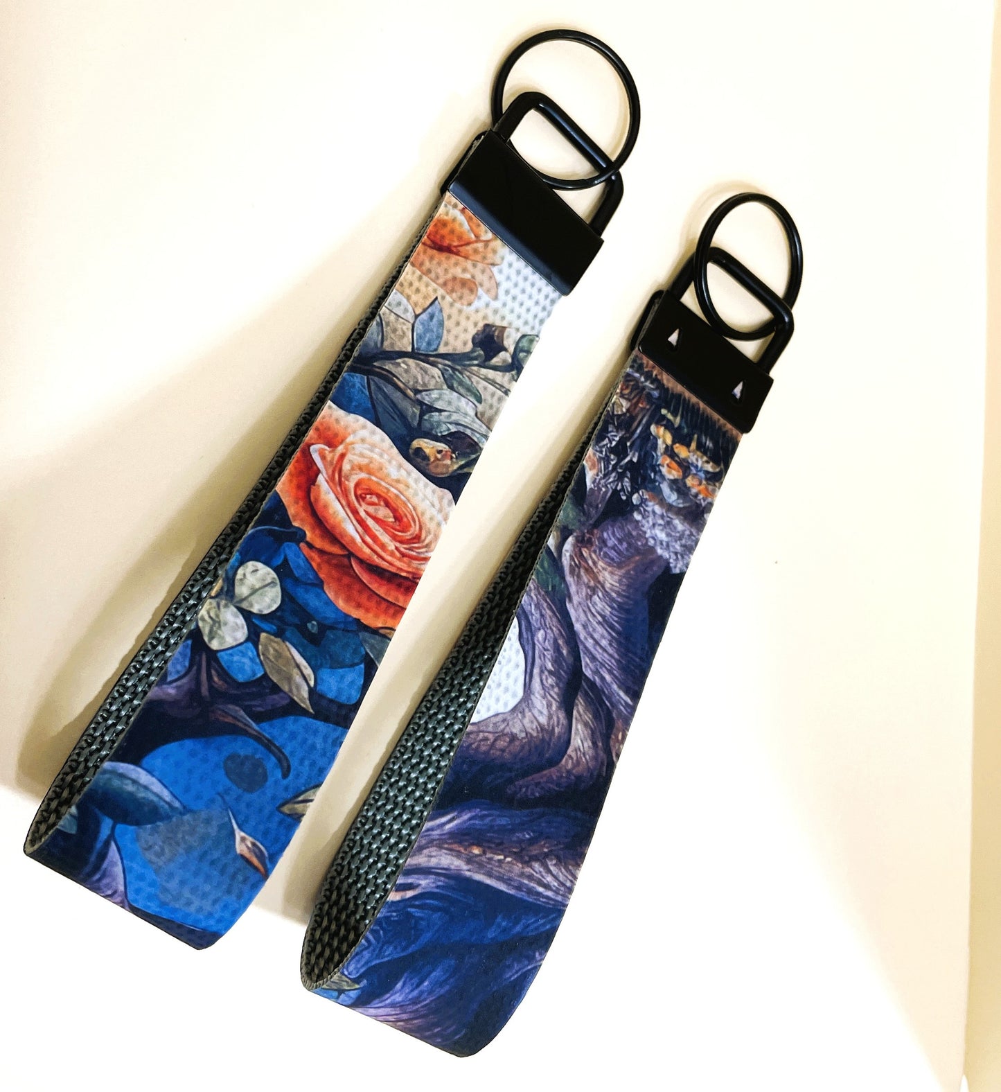 6" Wristlet/Keyfob Keychain-Rosebud Rosebush