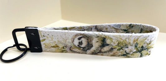 6" Wristlet Keyfob Keychain - Sloth