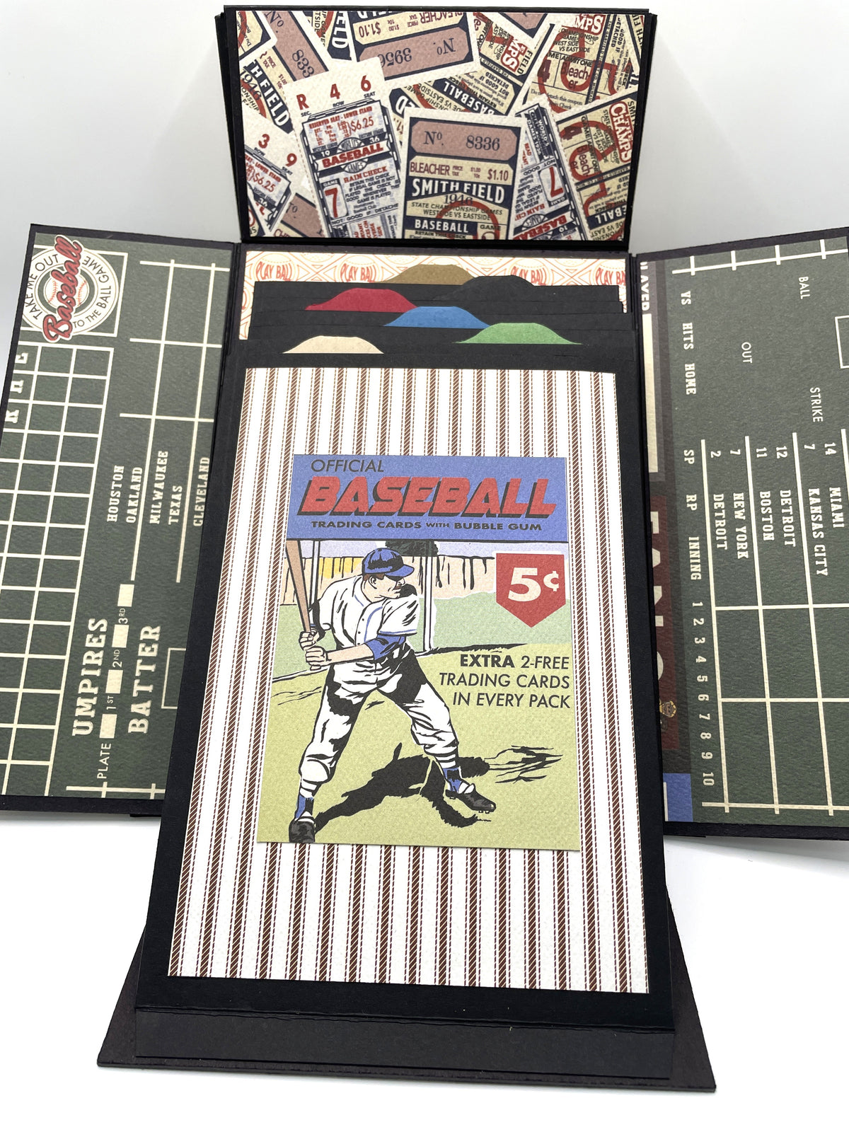 Baseball 15c Rookie Memory Box Album