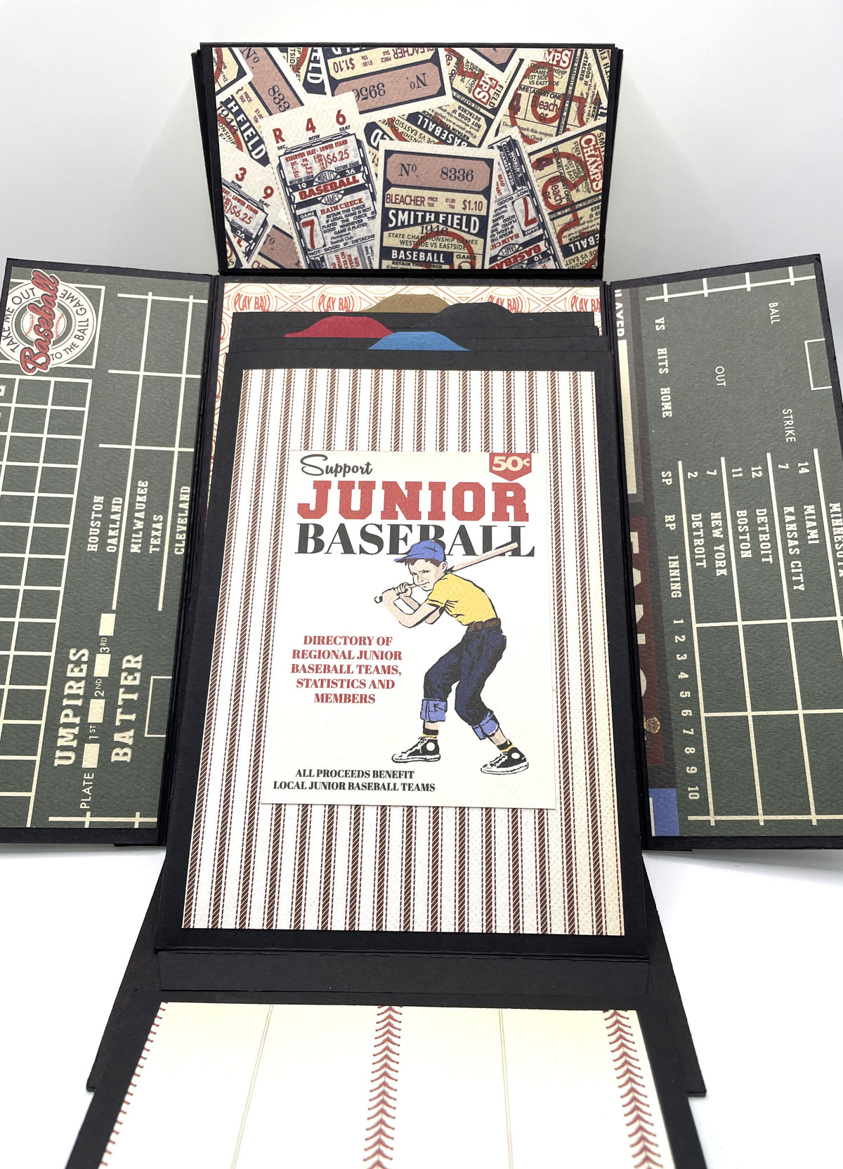 Baseball 15c Rookie Memory Box Album