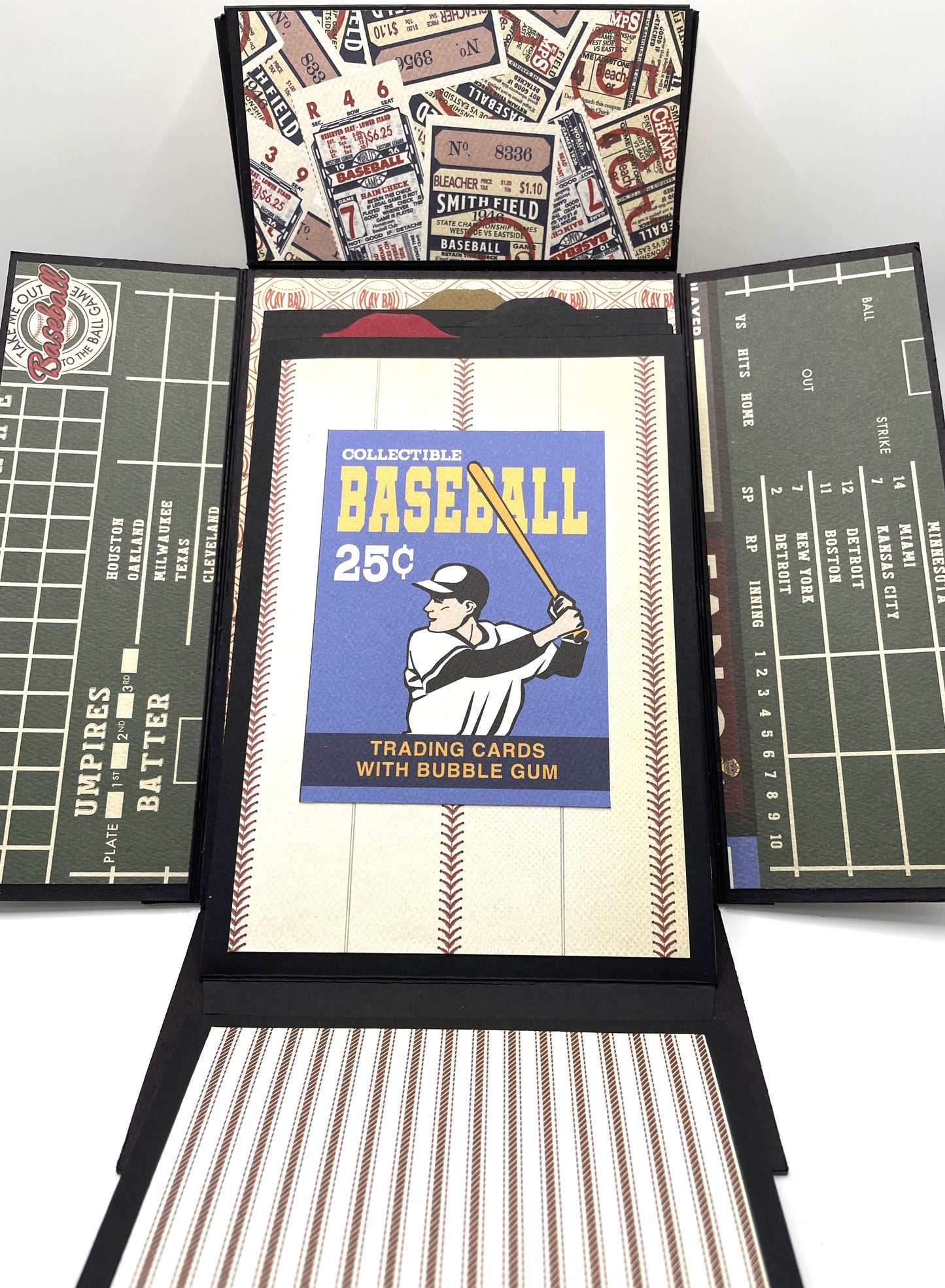 Baseball 15c Rookie Memory Box Album