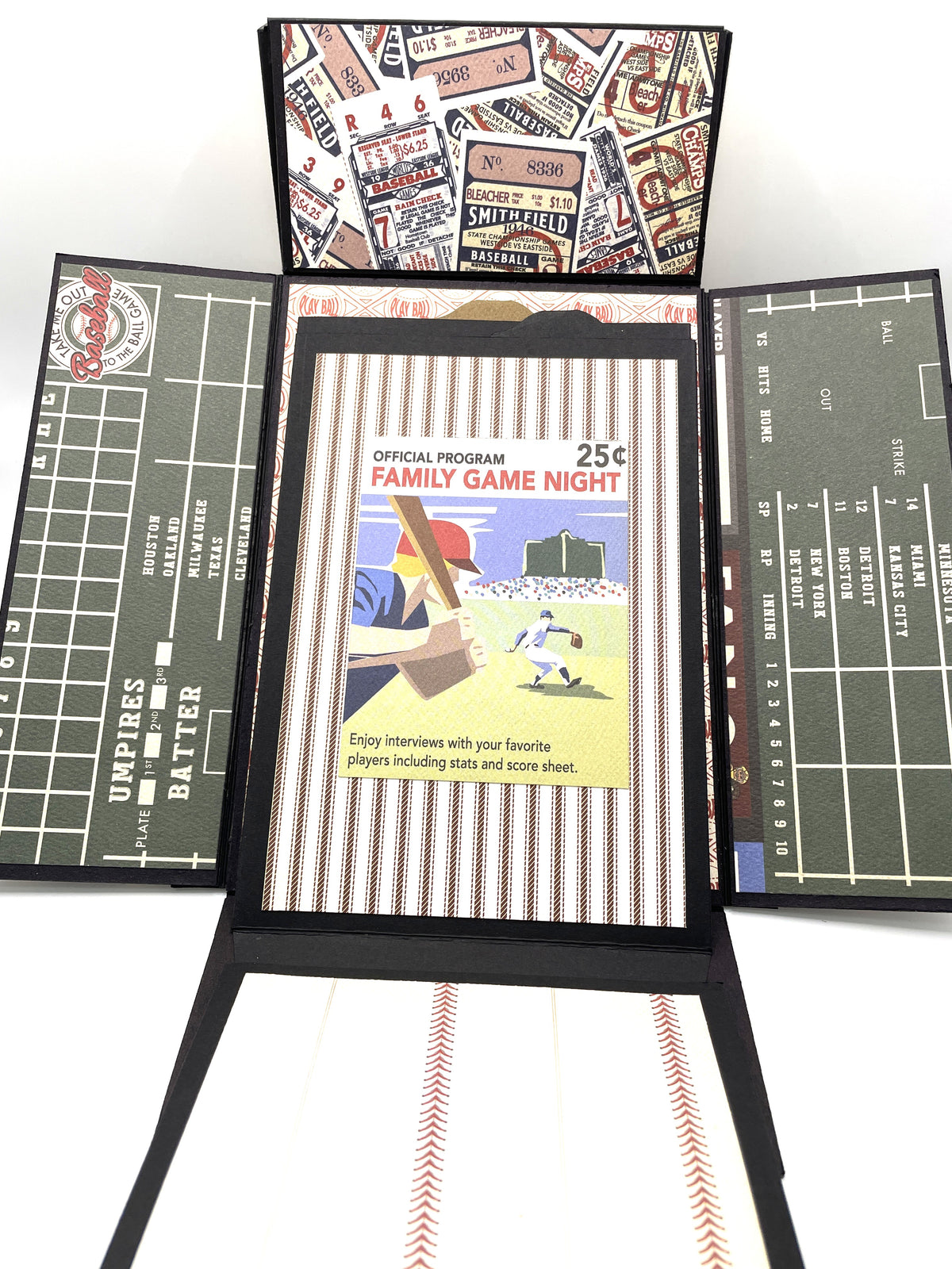 Baseball 15c Rookie Memory Box Album