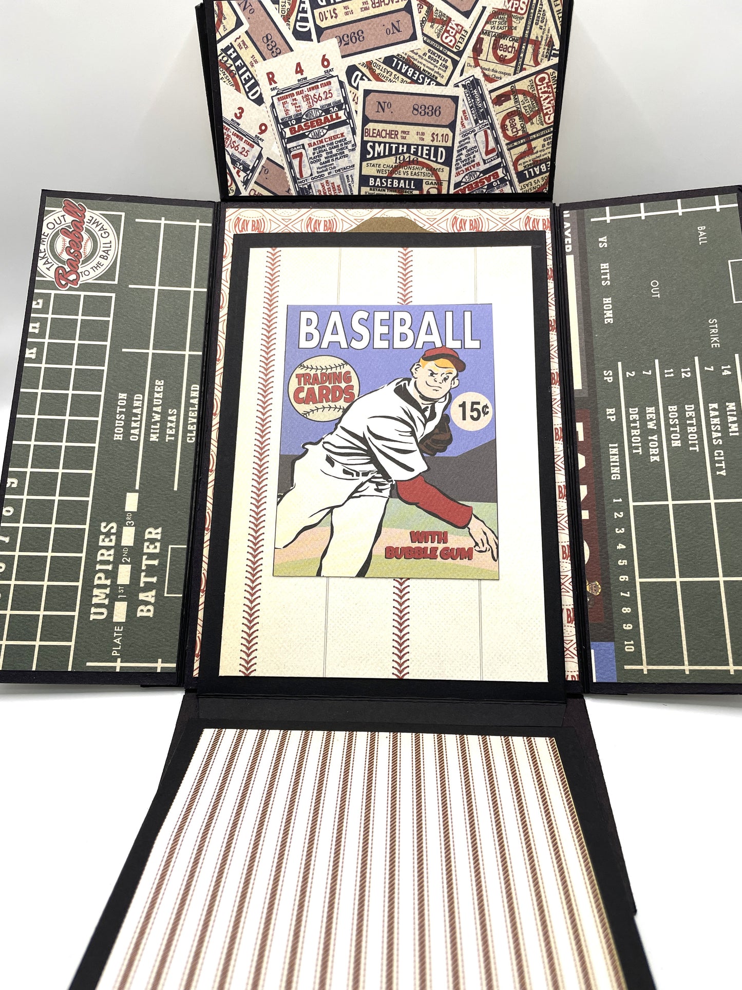 Baseball 15c Rookie Memory Box Album