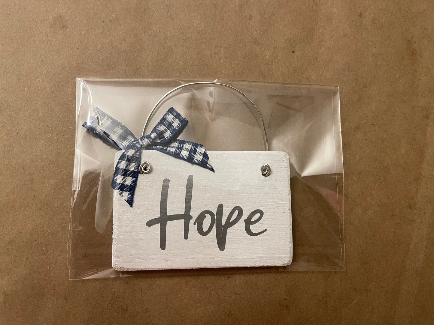 Wood Farmhouse Ornament