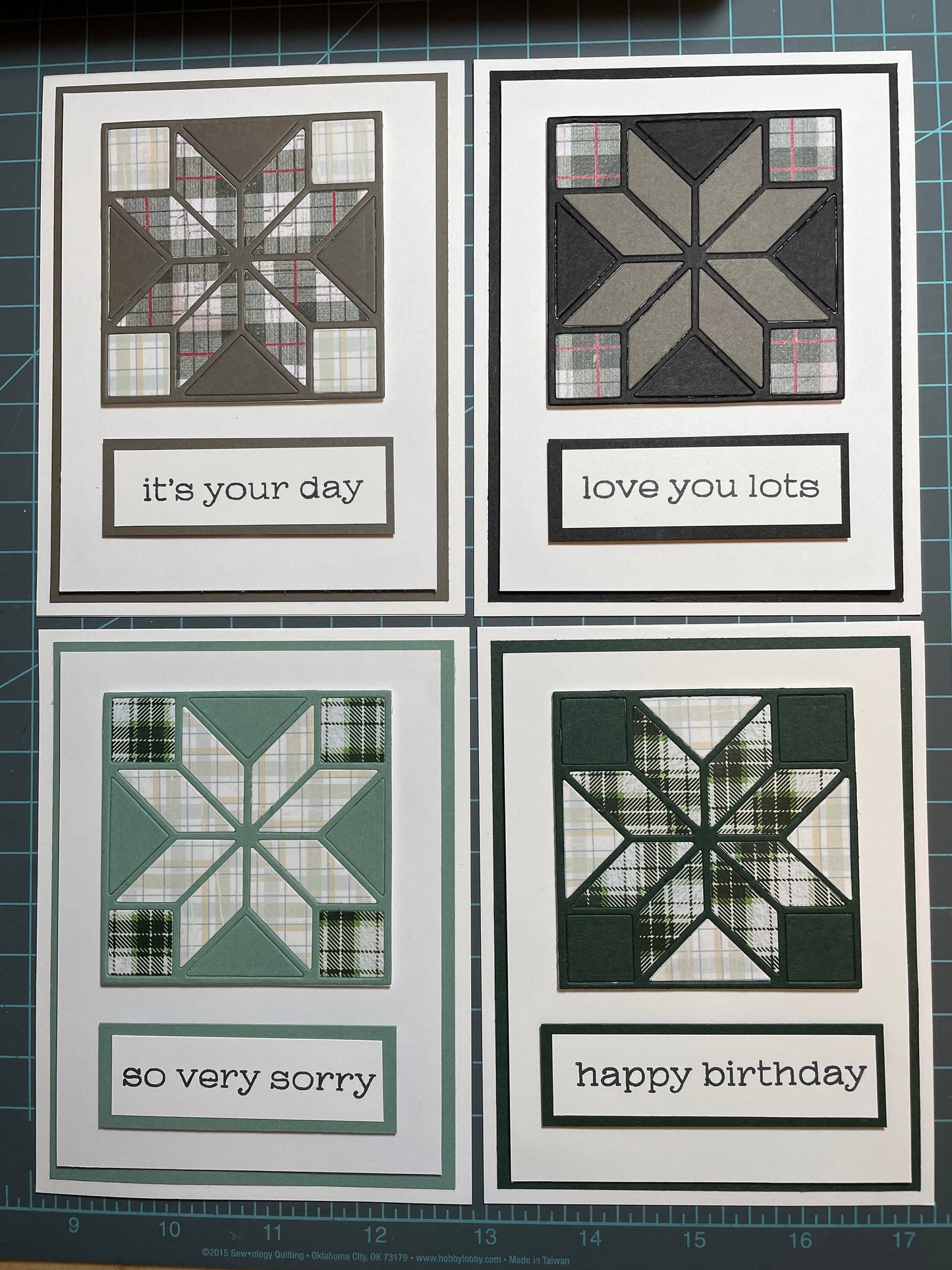 Handmade Quilted Greeting Card