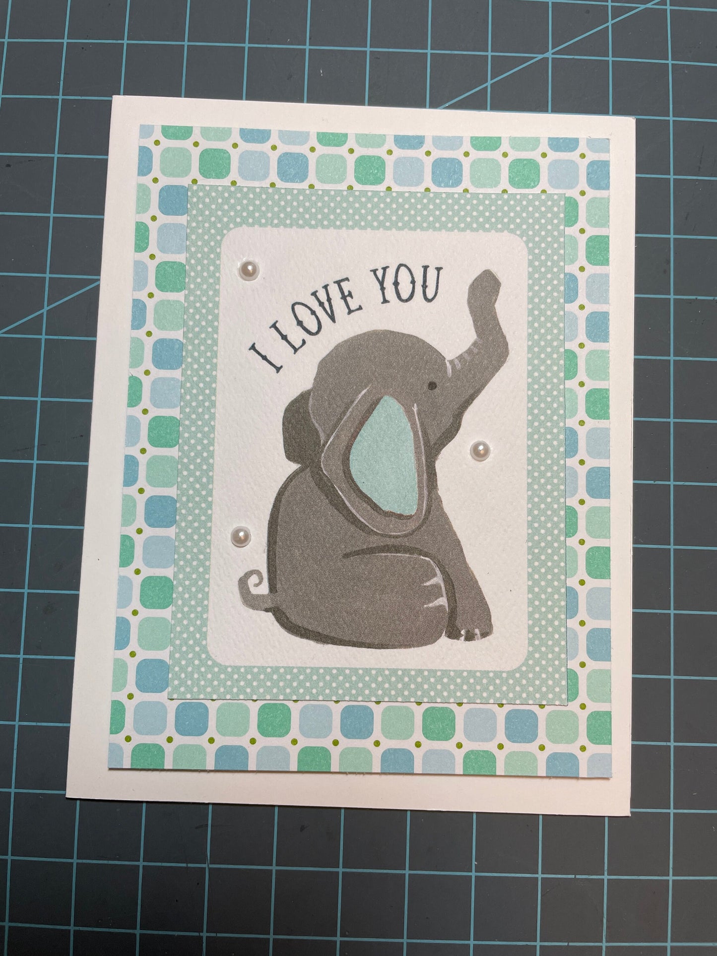 Handmade Greeting Card - Four Card Set - Baby Boy