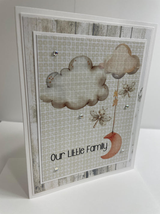 Handmade Greeting Card - Baby Card (Gender Neutral)