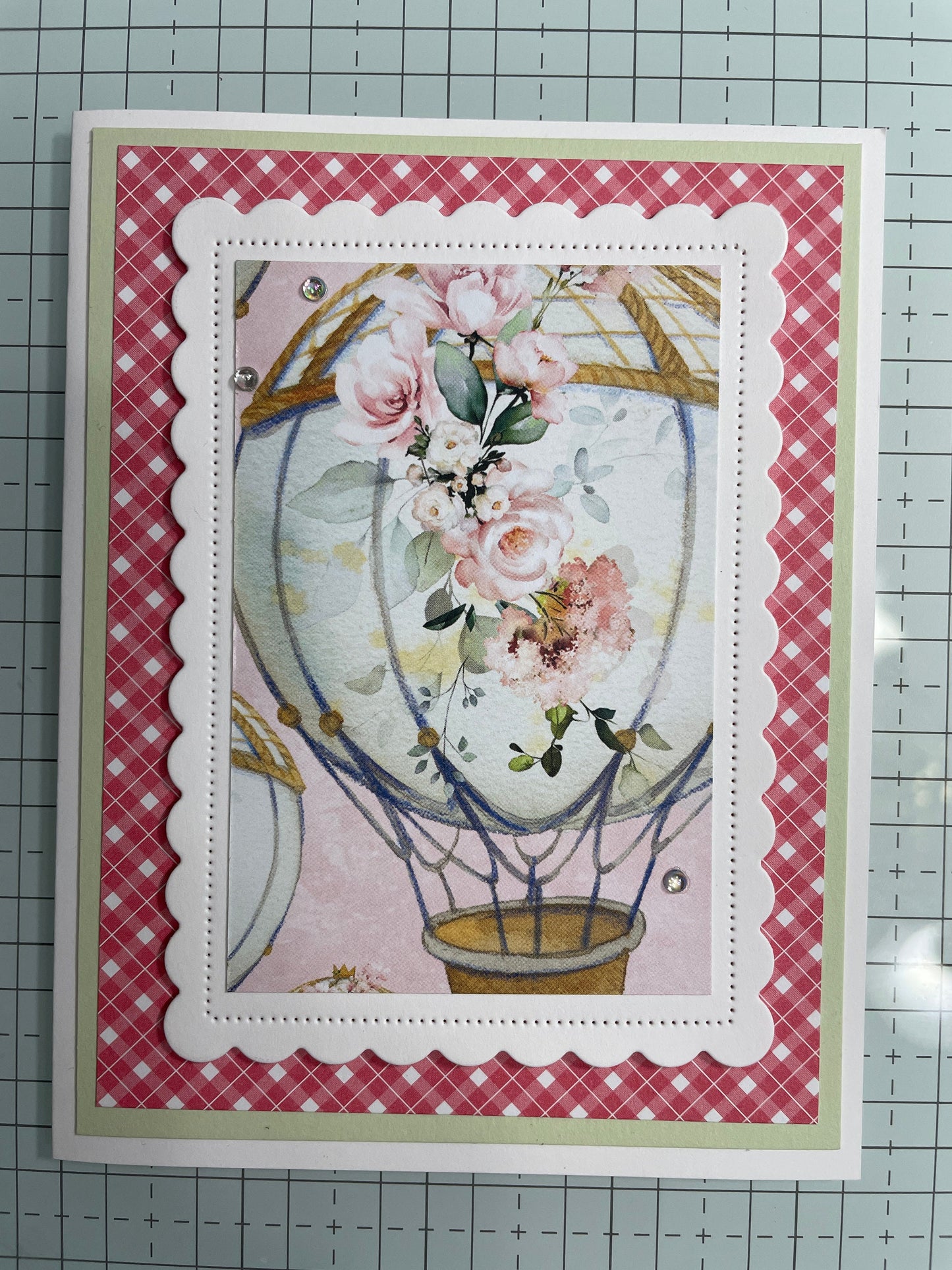 Handmade Greeting Card- Four Card Set-Spring theme